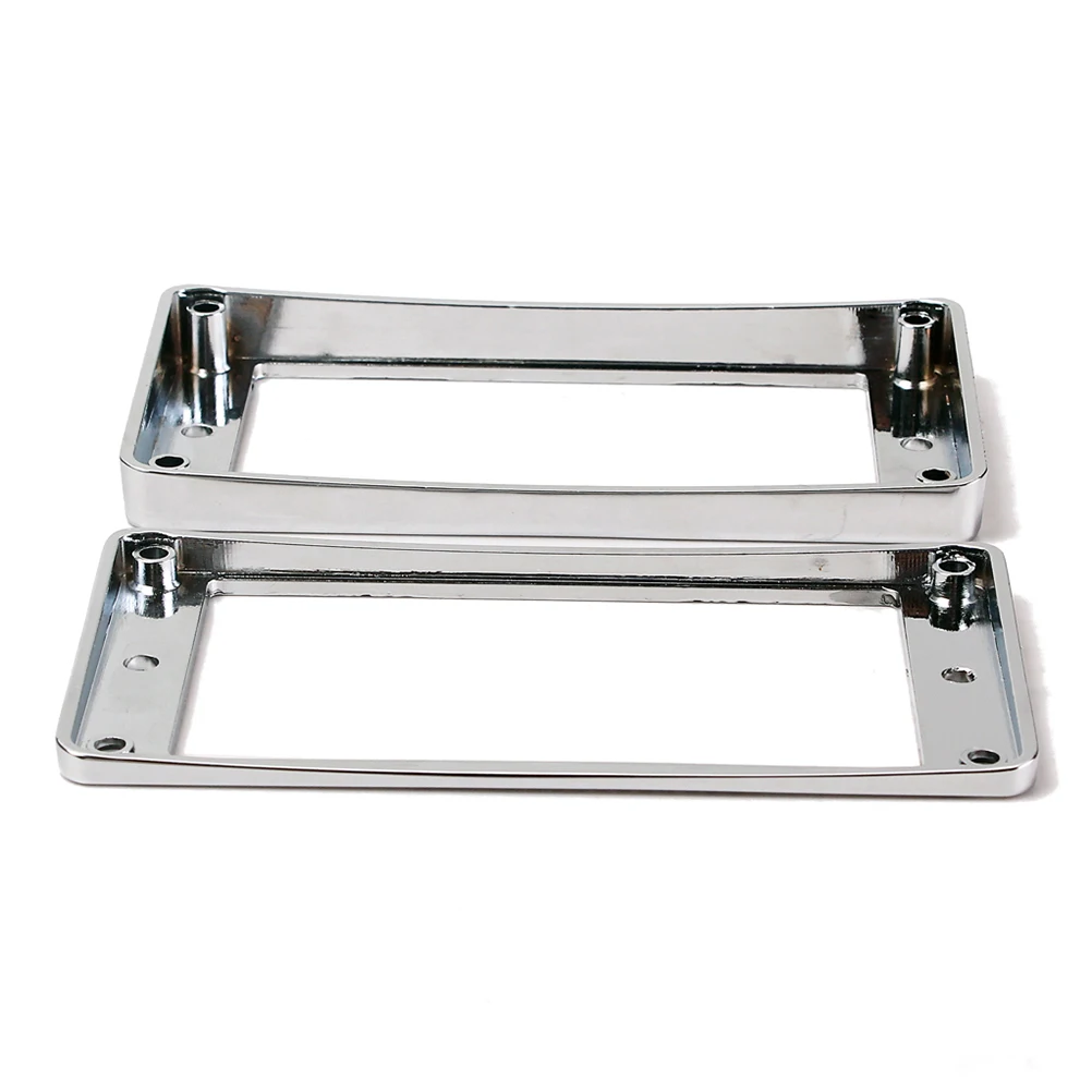 

2pcs Metal Humbucker Frame for Electric Guitar Replacement Mounting Rings Durable Decorative Guitar Parts Accessories