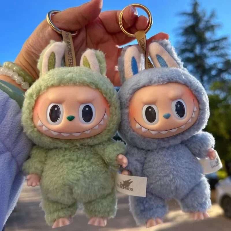 Genuine Labubu The Monsters Exciting Macaron Series Blind Box Anime Figure Collection Room Decoration Kids Christmas Gifts