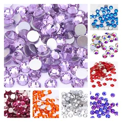77colors Shiny SS20 (4.7mm)1440pcs Flat Back Non HotFix Nail art Rhinestone 3D Glass Nail Art Decorations Garment Mix Rhinestone
