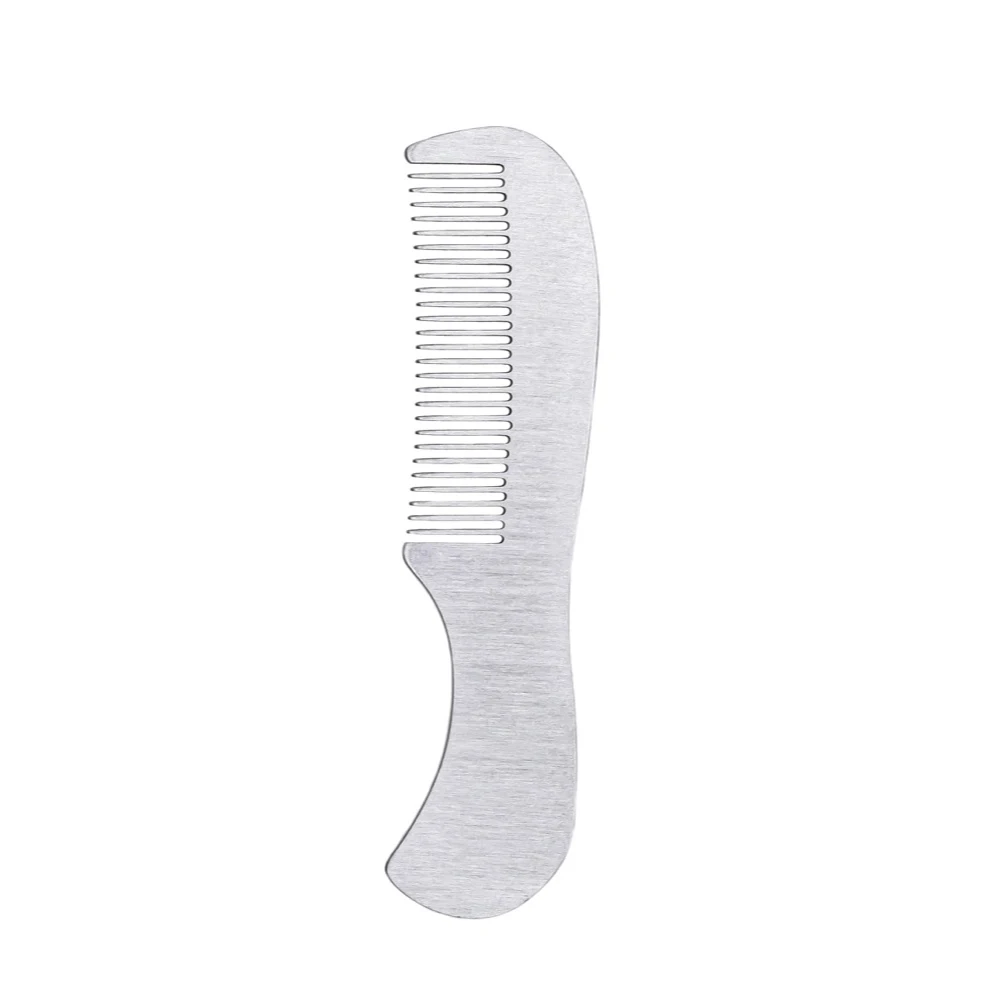 Artsecret Mini Stainless Steel Comb Writing Painting Brush Cleaning Tool Paint Brush Pocket Silver Metal 10cm Comb