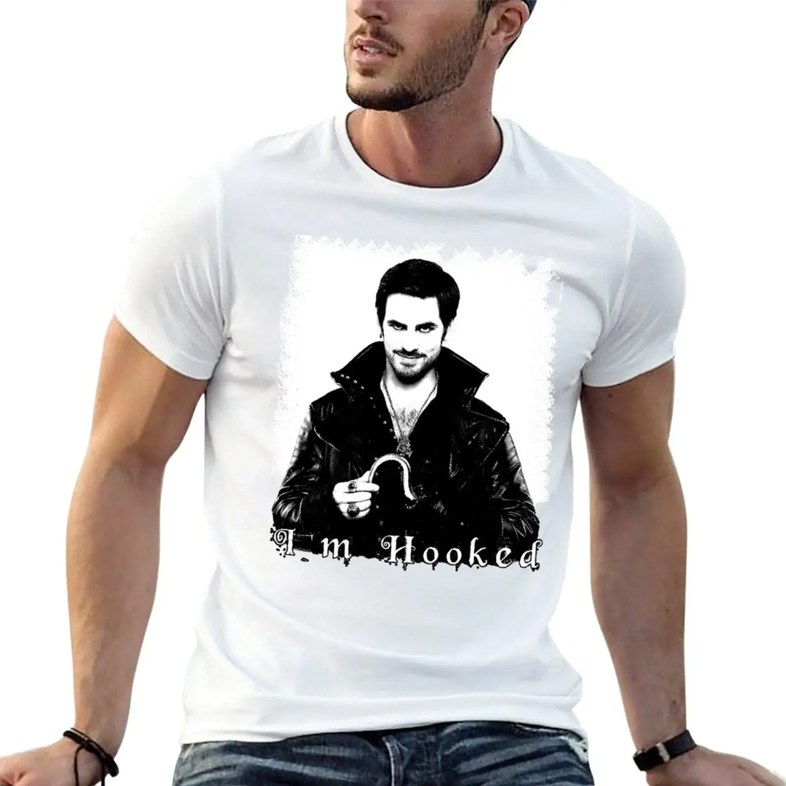 

I'm Hooked T-Shirt vintage clothes vintage plain black t shirts men