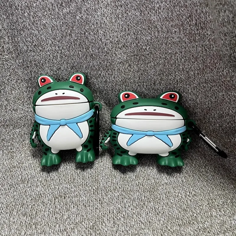 For apple AirPods 1/2/3 Pro 2 Cover Case 3D Cute Cartoon Frog Wireless Silicone Earphone Headphone Cover for Airpods 3 New Box