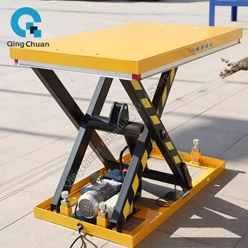 

Грузовой подъемник Электрический фиксированный ножничный подъемник Складская мастерская Грузовой подъемник Электрический гидравлический подъемник