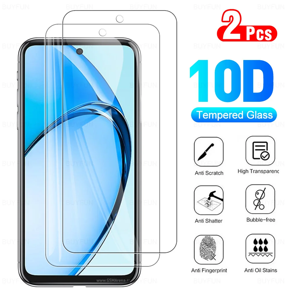 2Pcs For Oppo A60 4G Tempered Glass Screen Protector For OppoA60 oppoA 60 60a 4g 2024 6.67