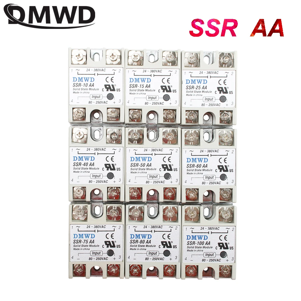 solid state relay SSR-50AA Industrial Solid State Relay Module  SSR-10AA SSR-25AA SSR-40AA SSR-60AA SSR-75AA SSR-80AA SSR-100AA