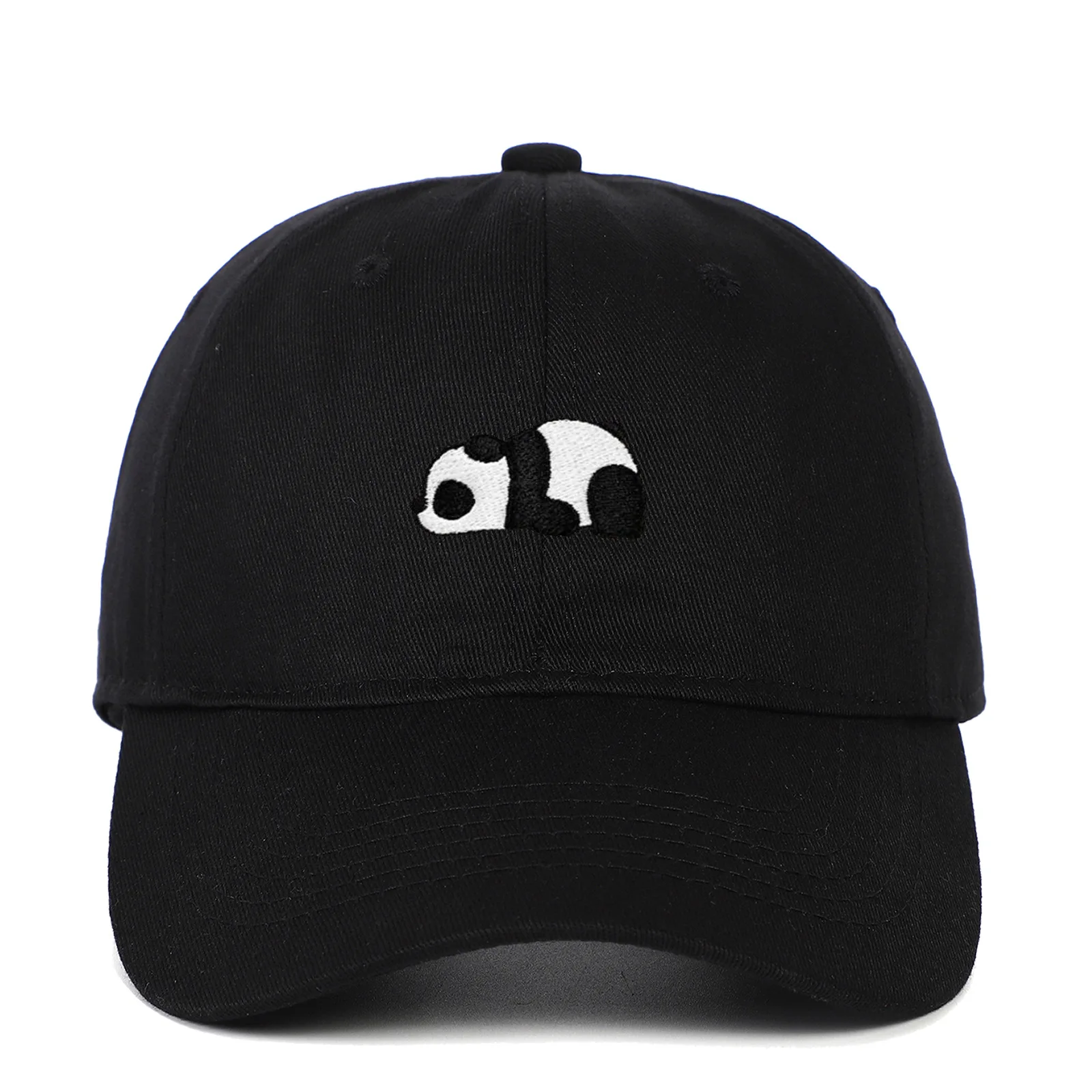1pc Unisex Panda Embroidery Baseball Caps for Women,outdoor Sports Fishing Summer  Peaked Adjustable Driver Caps for Daily Wear