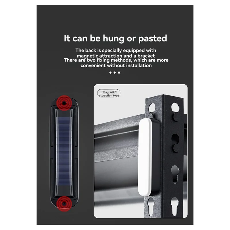 AT19-Tenda Luz Solar Recarregável Lanterna de Acampamento 3600mAh Power Bank 3 Modos de Luz LED Lâmpada de Trabalho Garagem