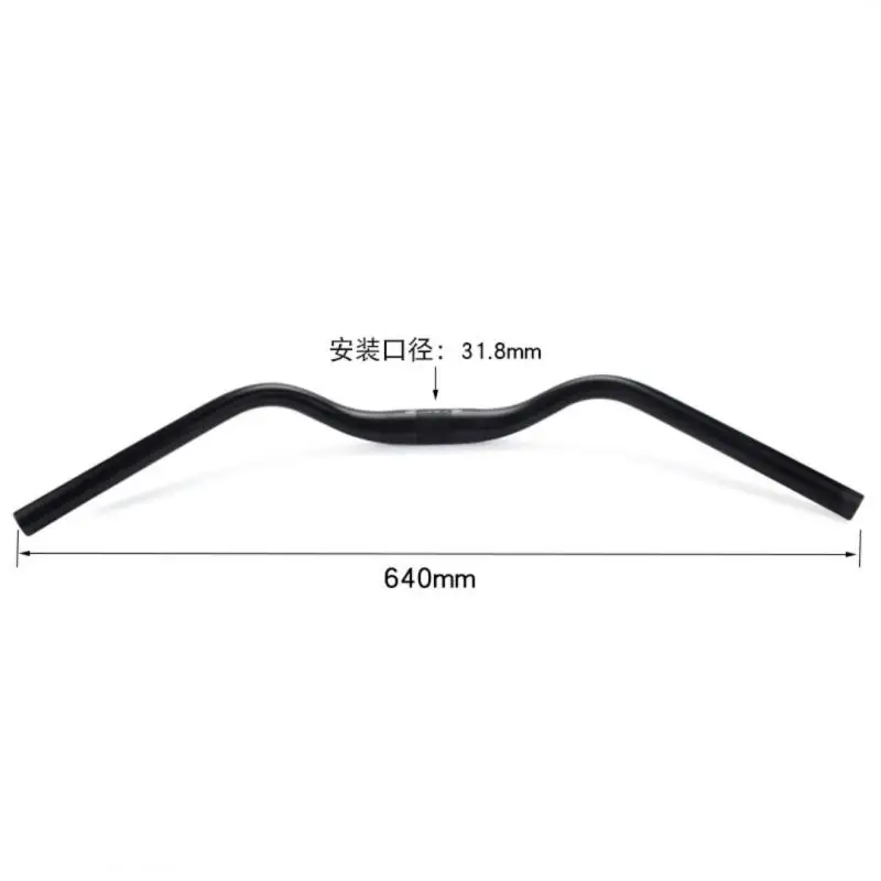 Manillar de golondrina para bicicleta de 31,8 Mm, aleación de aluminio tipo M, comodidad Retro, piezas de bicicleta de carretera y ciudad, manillar, piezas de ciclismo