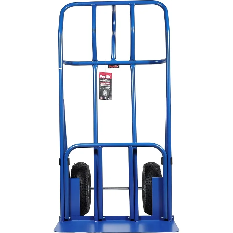 Hand Trucks Heavy Duty – Industrial Dolly Cart with Vertical Loop Handle and 800 Lbs (360 kg) Maximum Loading Capacity