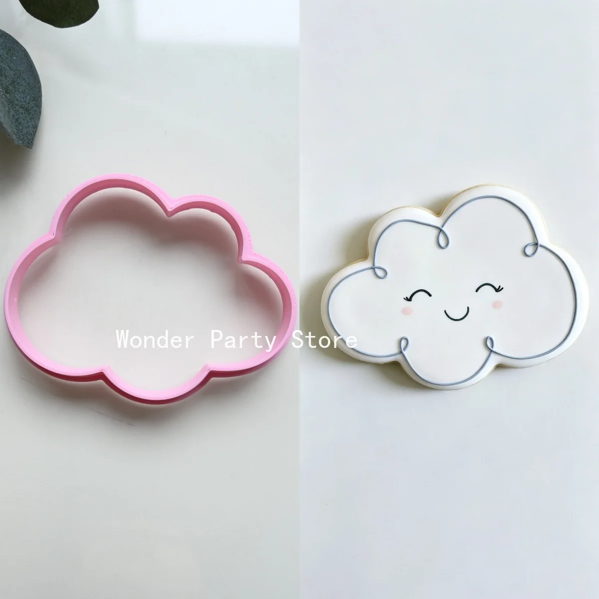 Cloud Shape Cookie Cutter Made 3D Printed Fondant for Cake Decorating Tools Cookie Cutter Biscuit Mold Baking Mould