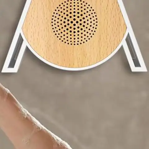 Portable Chirping Sound Box Triangular bird song music box Mini Singing Bird Box with Sensor for Living Room Bedroom Garden