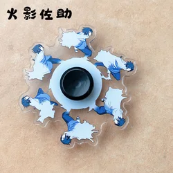 ZK20 Running 2022 New Anime Demon Slayer Fidget Relief Rodent Hand Spinner Kids Toy Fingertip Gyro Bearing Mute gift for kids