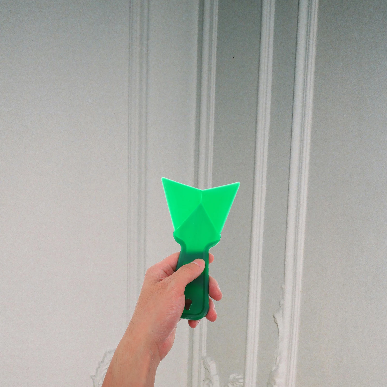 

10pcs YinYang Corner Trowel Drywall Tool Green Color Plaster Tools Concrete Trowel Efficient Finishing Building Instruments
