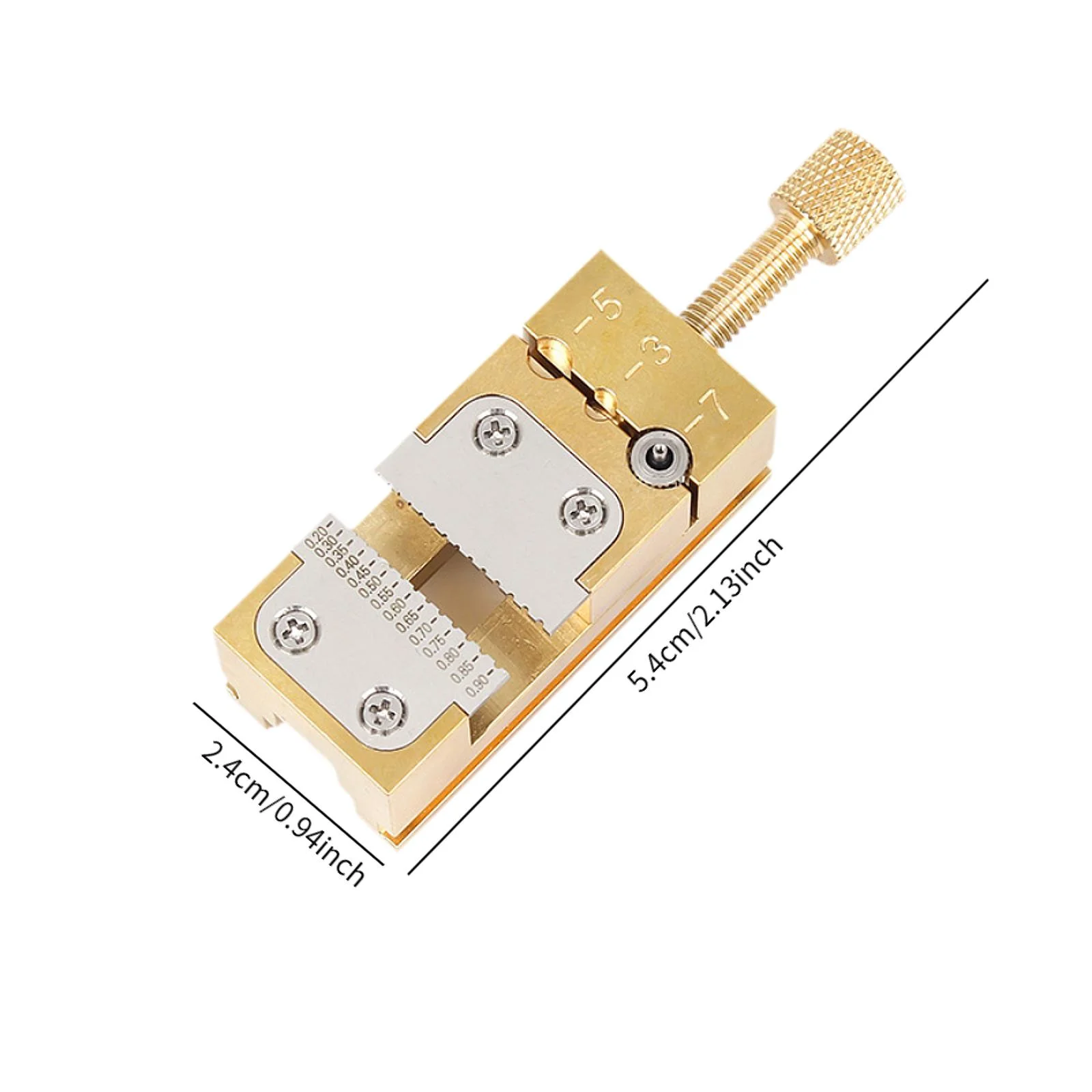 Watch Repair Tool Wheel Vice Clamp Holder Copper Vise Micro Clamping Vise Watch