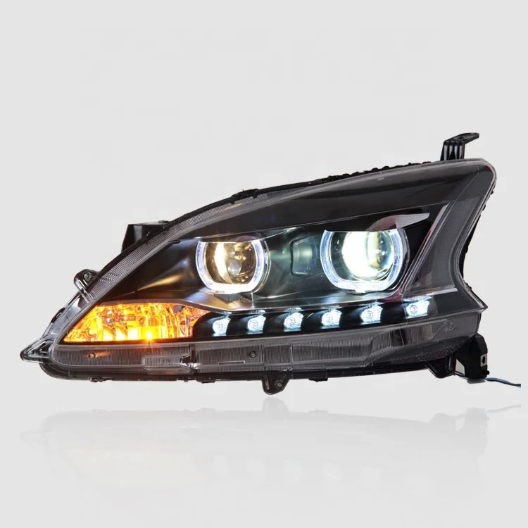 Vendas de fábrica farol de carro led faróis de xenônio para Nissan Sylphy 2013-2016