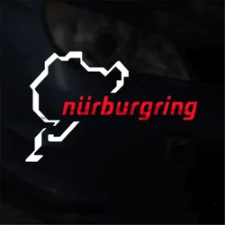 Classic DesignCar Stickers The Racing Track Nurburgring Sticker Car Deca CarWaterproof Auto Sunscreen Car-Sticker kk10cm