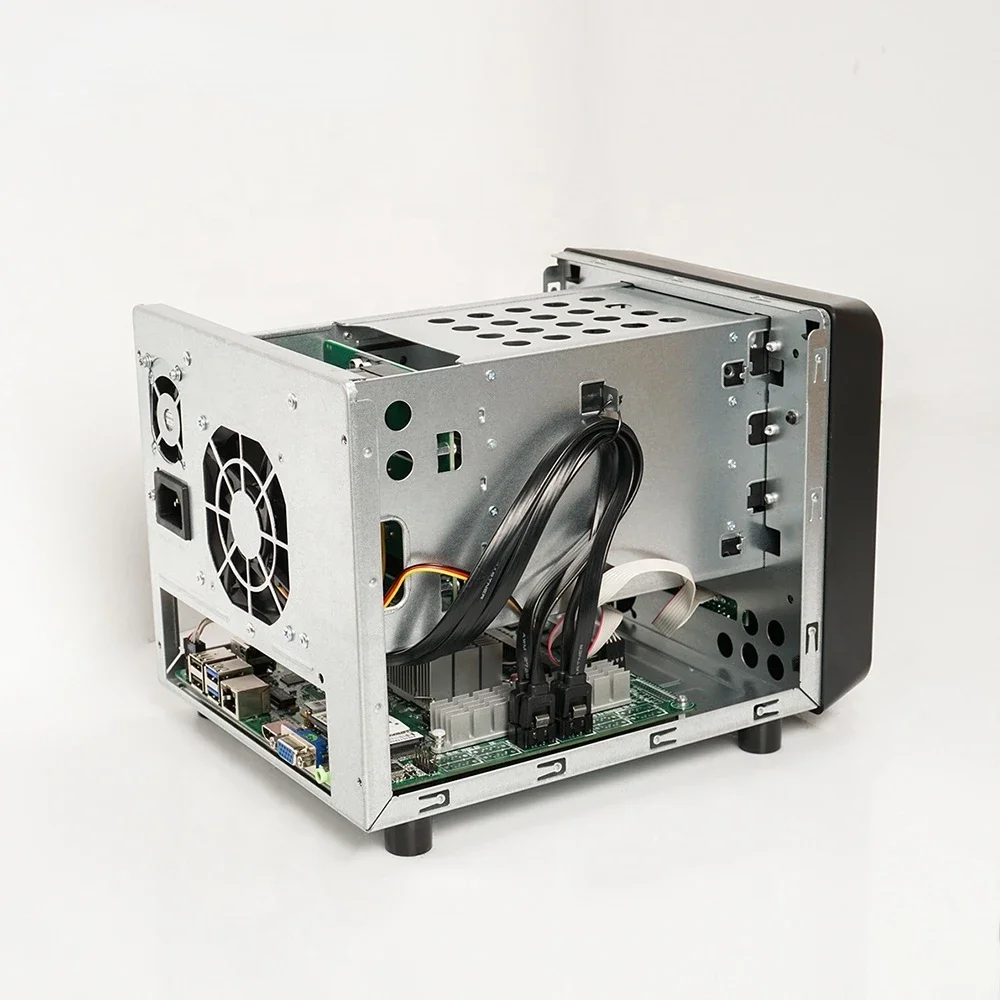 Stock Factory Price Mini-ITX Hot Swap Rack 4 Bays NAS Server Case