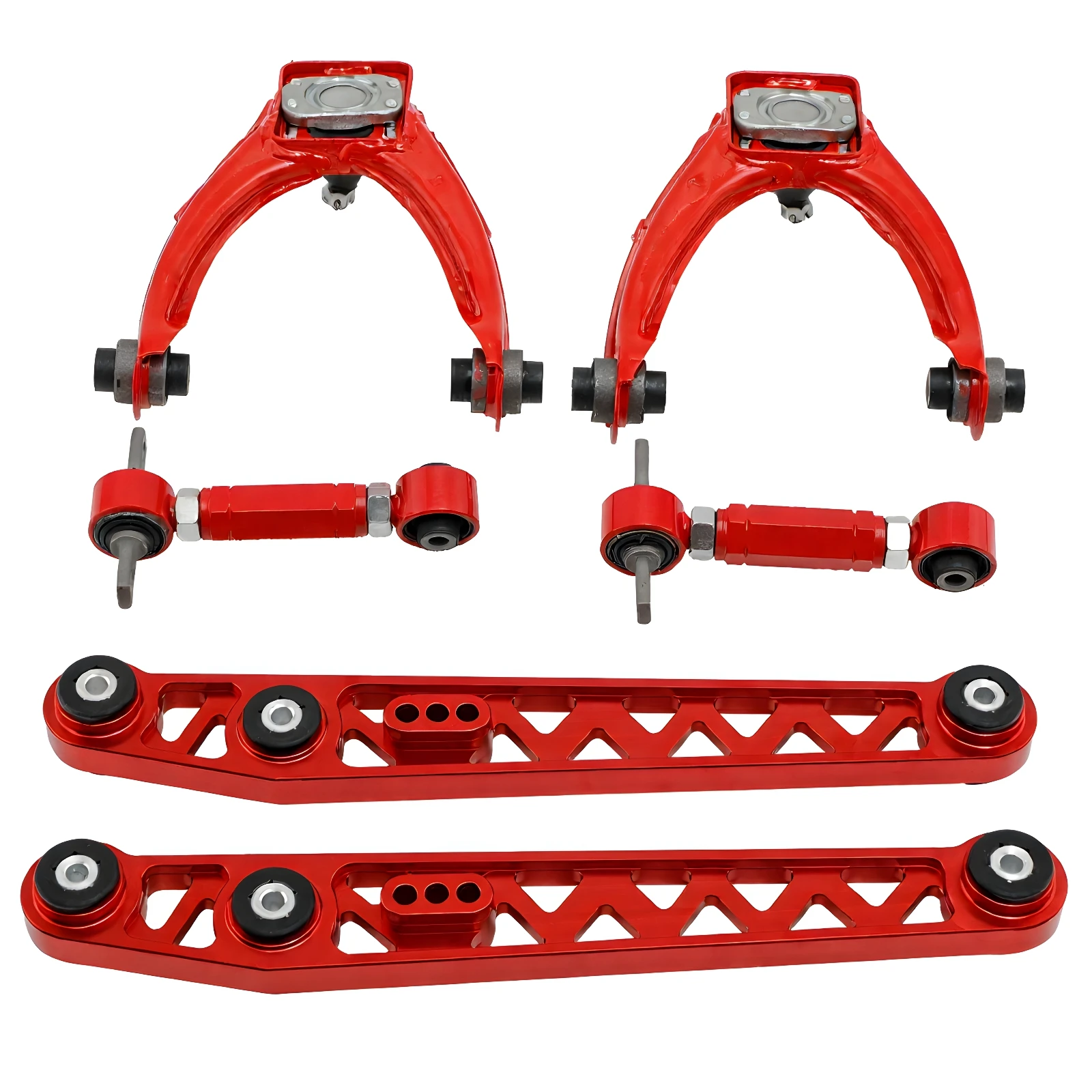 Adjustable Front Upper Control Arms And Camber Kit For Honda Civic 1996-2000 EK3/EK4/EK5/EJ6/EJ7/EJ8/EJ9/EM1