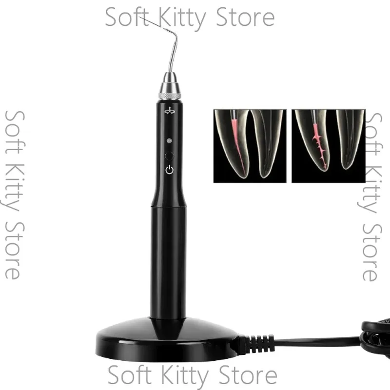 Dental Cordless Gutta Percha Obturation System Endo Heated Pen 2 Tips Lab 3 Seconds Rapid Heating Endodontic Root Tools