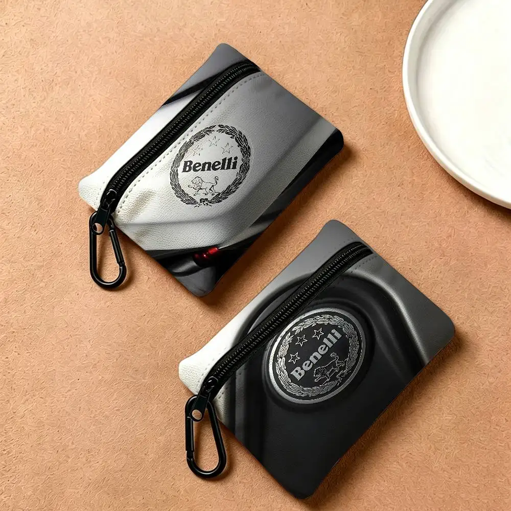 Benelli Wear-resistant Oxford Cloth Coin Purse Portable Backpack Hanging Card Storage Bag