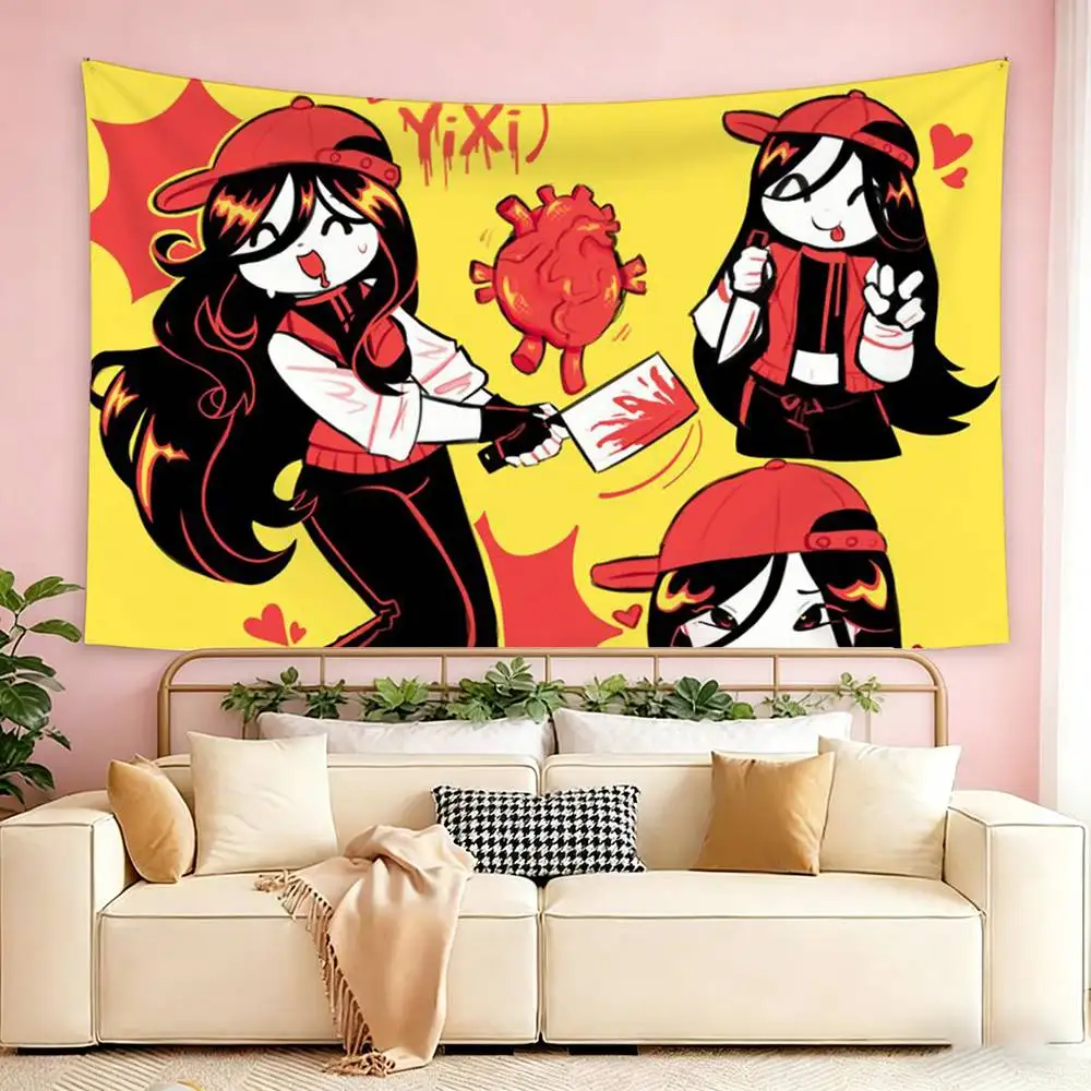 Butcher Vanity Keychain Yi xi flag Suitable For Party Club Outdoor Interior Wall Decoration Banner Fans Gift