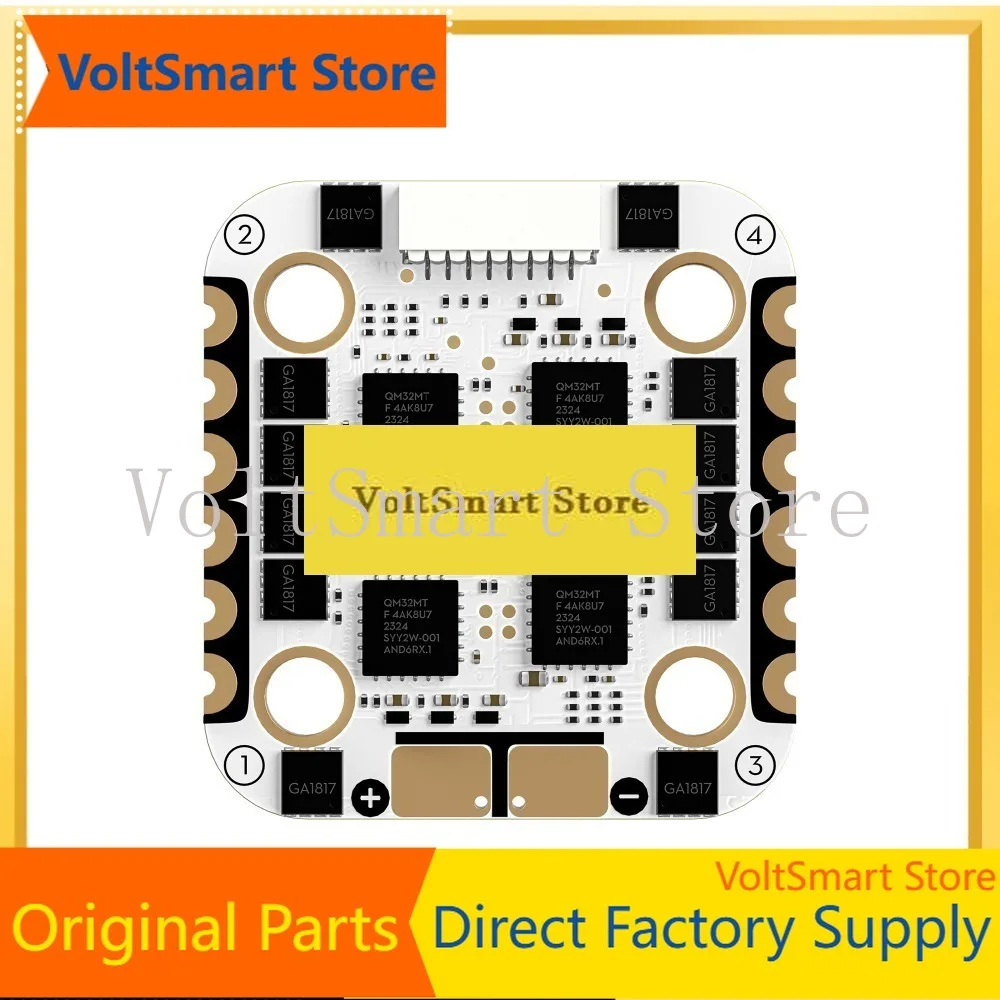 VoltSFlywoo GOKU G45M 45A 32Bit ESC AT32 Dual-Core 2-6S With 128K Blackbox DShot1200 For FPV Racing Drone