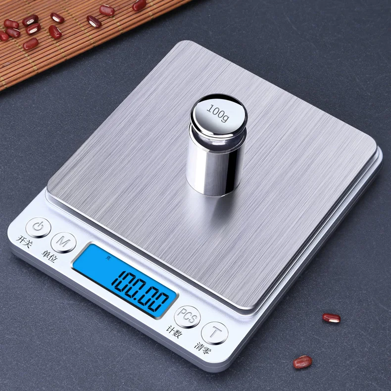 High precision multi-function mini electronic kitchen scale baking bag precision professional electronic weight scale LCD