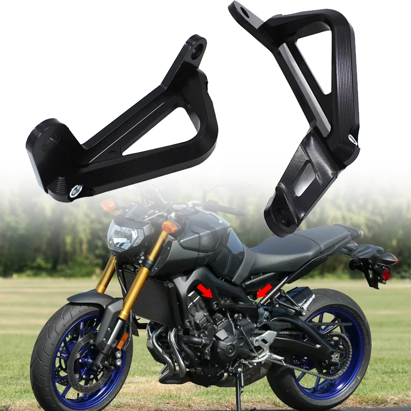 For YAMAHA MT 09 MT-09 SP 2021-2022 Motorcycle Engine Bumper Guard Frame Slider Crash Bar Falling Protector MT09 Accessories