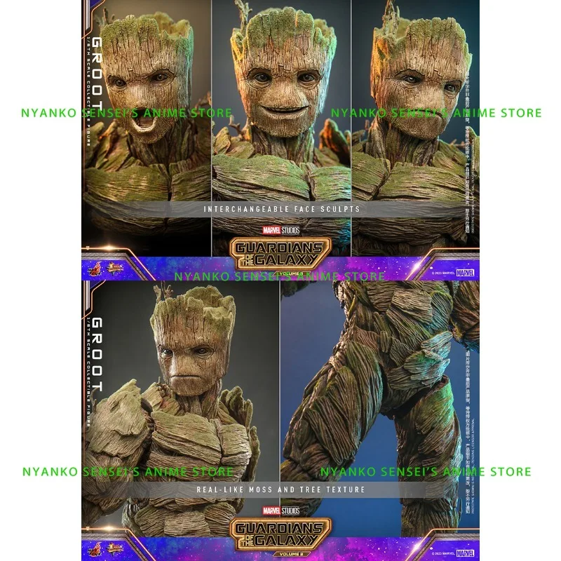 متوفر في المخزون ألعاب ساخنة حراس المجرة المجلد. 3 غروت 1:6 مقياس تحصيل عمل الشكل أنيمي نماذج لعبة دمية هدية