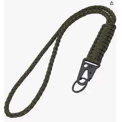Paracord Braided Neck Lanyard Umbrella Braided Mobile Phone Lanyard Olecranon Buckle Pendant Outdoor Survival Mountaineering