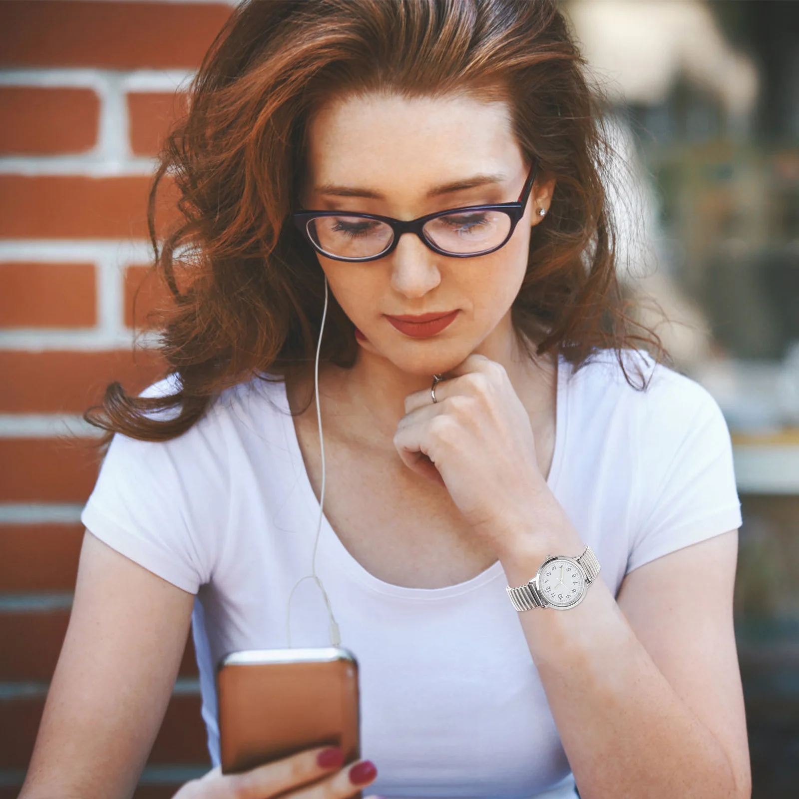 1 قطعة ساعة كوارتز مضيئة ساعة اليد عدد كبير الطلب أنيق كلاسيكي كاجوال المشي لمسافات طويلة في الهواء الطلق موضة اختيار هدية دائم #2