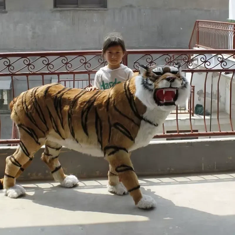 for Tiger Plush Toy Large Soft Stuffed Animal Doll Cute Home Decor Gift for Kids Boys Girls Birthday Christmas Present