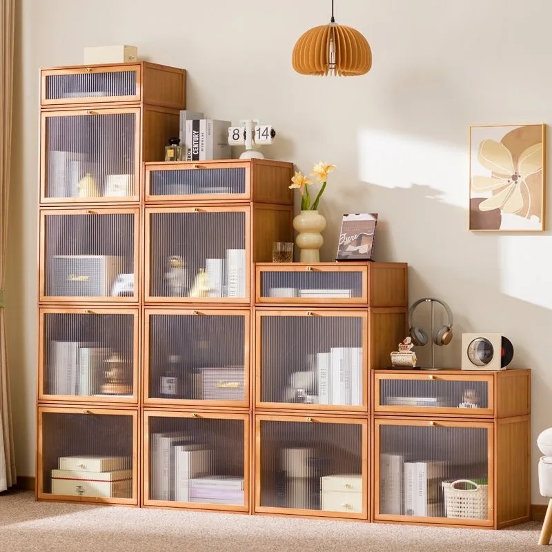 Storage box Household front opening flip cover Children's toys Snack storage basket Organizing box Storage cabinet