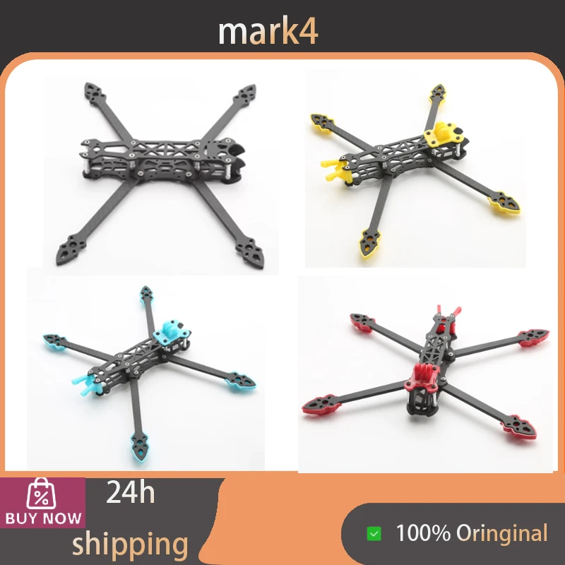 Mark4 Carbon Fiber FPV Frame, 7-inch Long Range Freestyle Drone Frame, Mark4 FPV Racing Drone Carbon Frame
