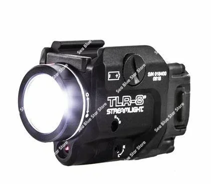 Hot-selling   tactical under hanging strong light flash flashlight LED adaptation 20mm baseplate outdoor lighting