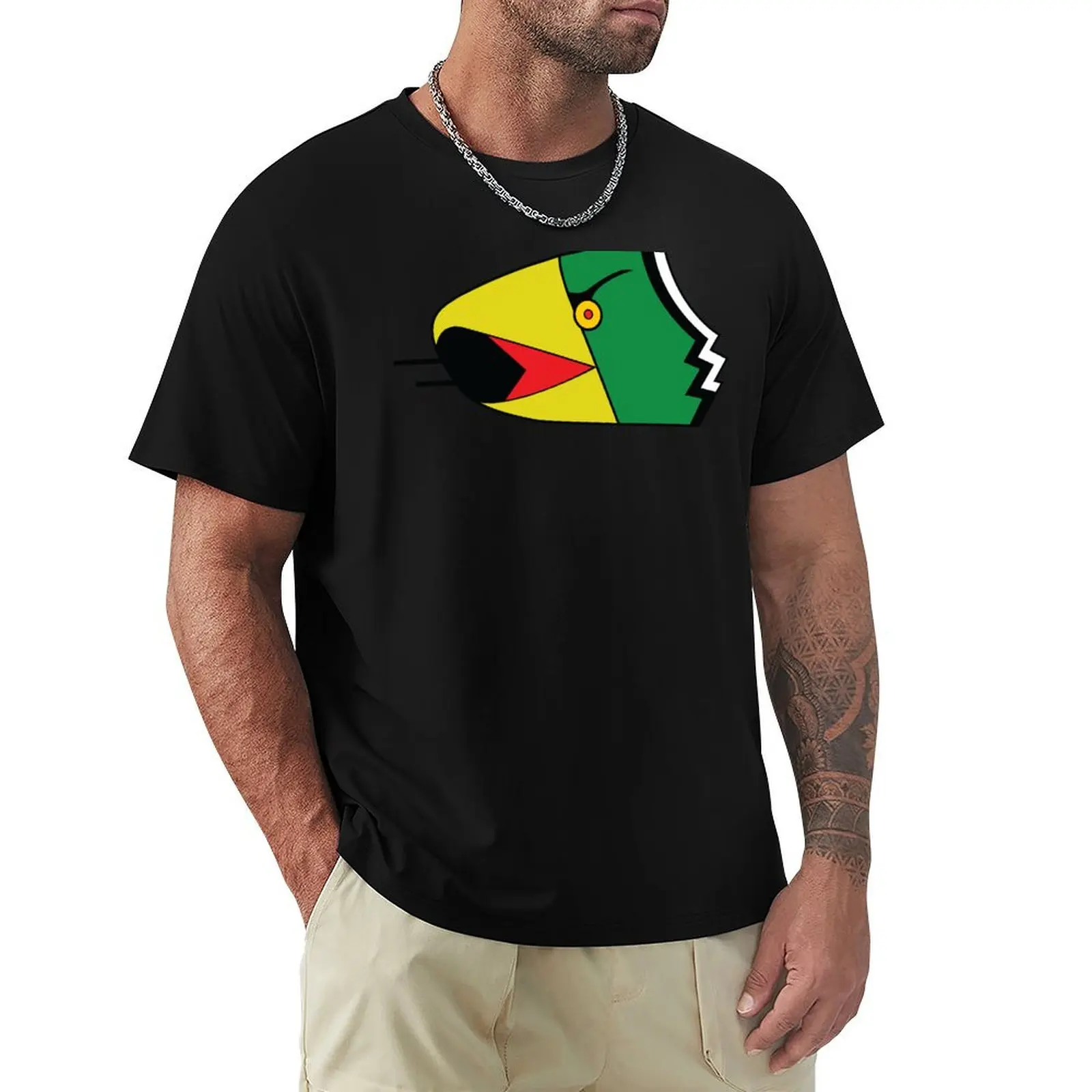 489th B-25D Parrot Nose Art T-Shirt Minimal Art Print T-Shirt