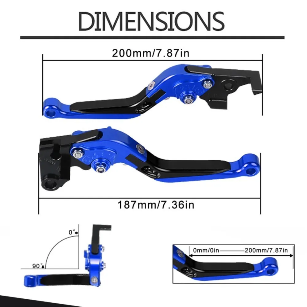 Para suzuki gsf650s gsf650 gsf 650 s 650s bandit 650 s 2007 2008 2009 2010 2011 - 2015 acessórios da motocicleta alavancas de freio embreagem