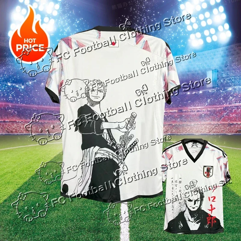 

Men's Summer 3D Printed Casual T-shirt Japanese One Piece Anime Football Autumn Clothes Sportswear Short Sleeve Tops