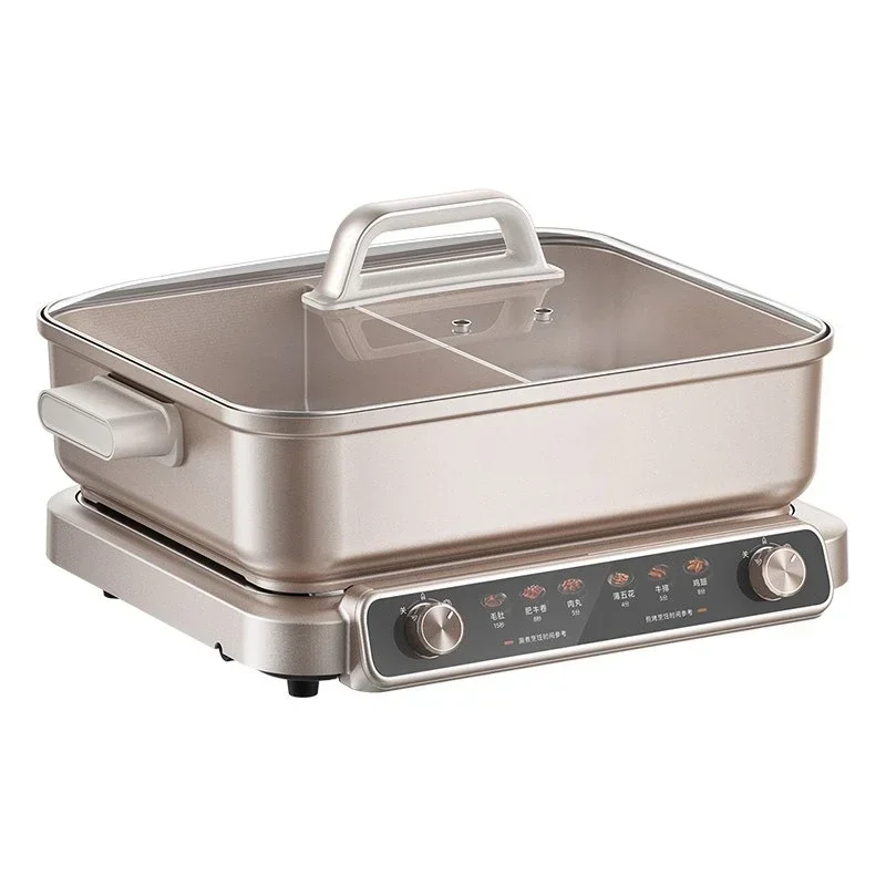 Ultra-thin quick boiling multi-functional cooking pot electric hot pot household split type