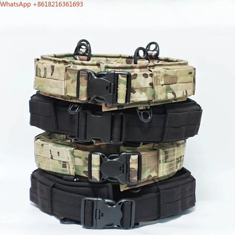 Limited Offer Tactical Waist Cover Multi Functional MOLLE Outdoor Military Fan Training Equipment Quick Detachment Widening Lo