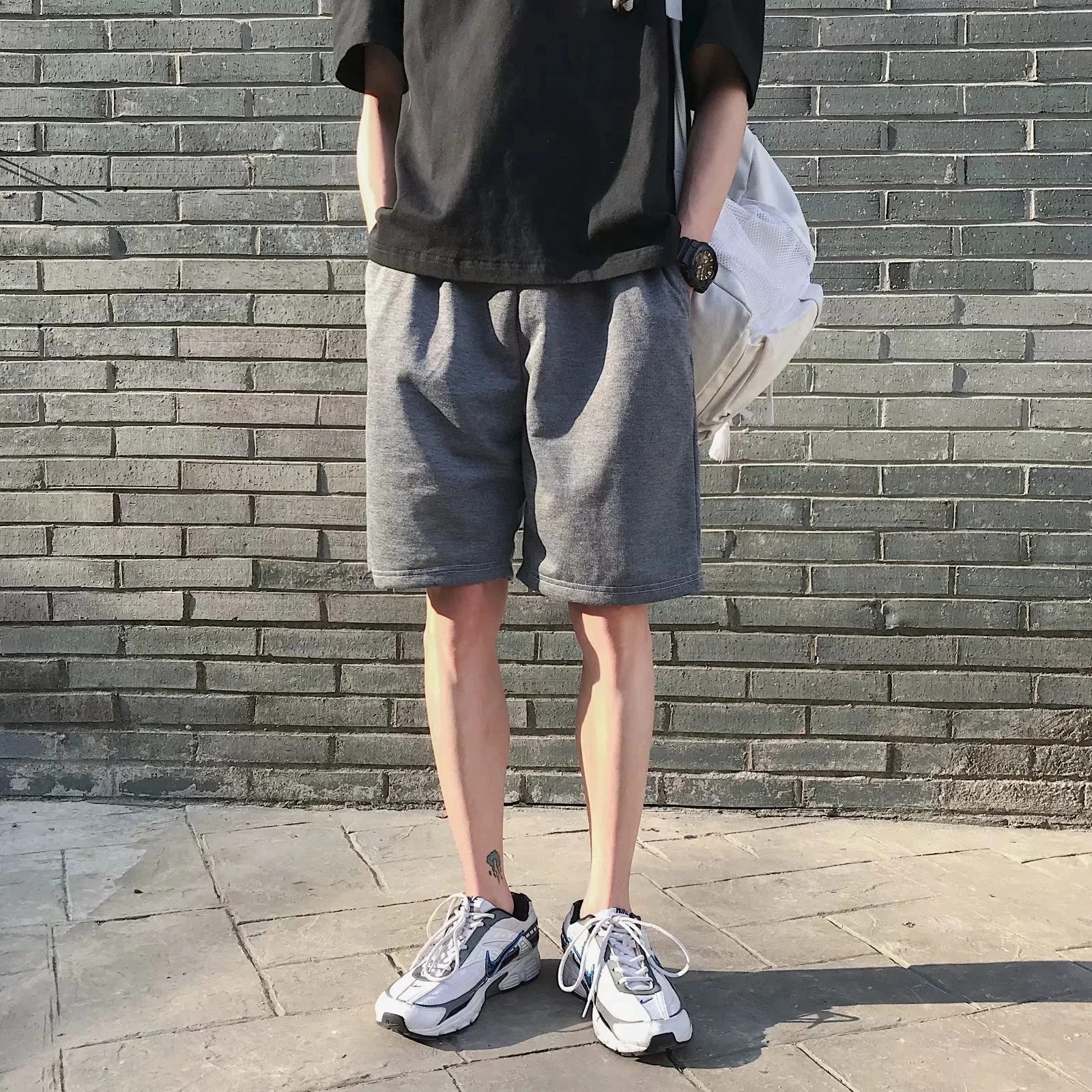 Men Summer Thin Shorts Breathable Pants Sports Casual Basketball Run Wear Fitless Loose Bottoms Skin-Friendly Comfortable Shorts