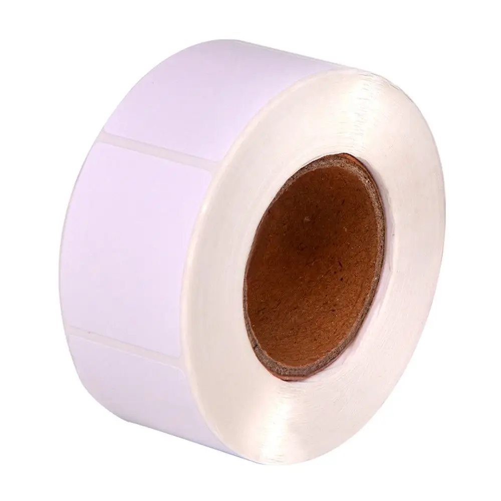 Convenient Blank Tag Supermarket Price Waterproof Thermal Sticker Adhesive Paper Package Label