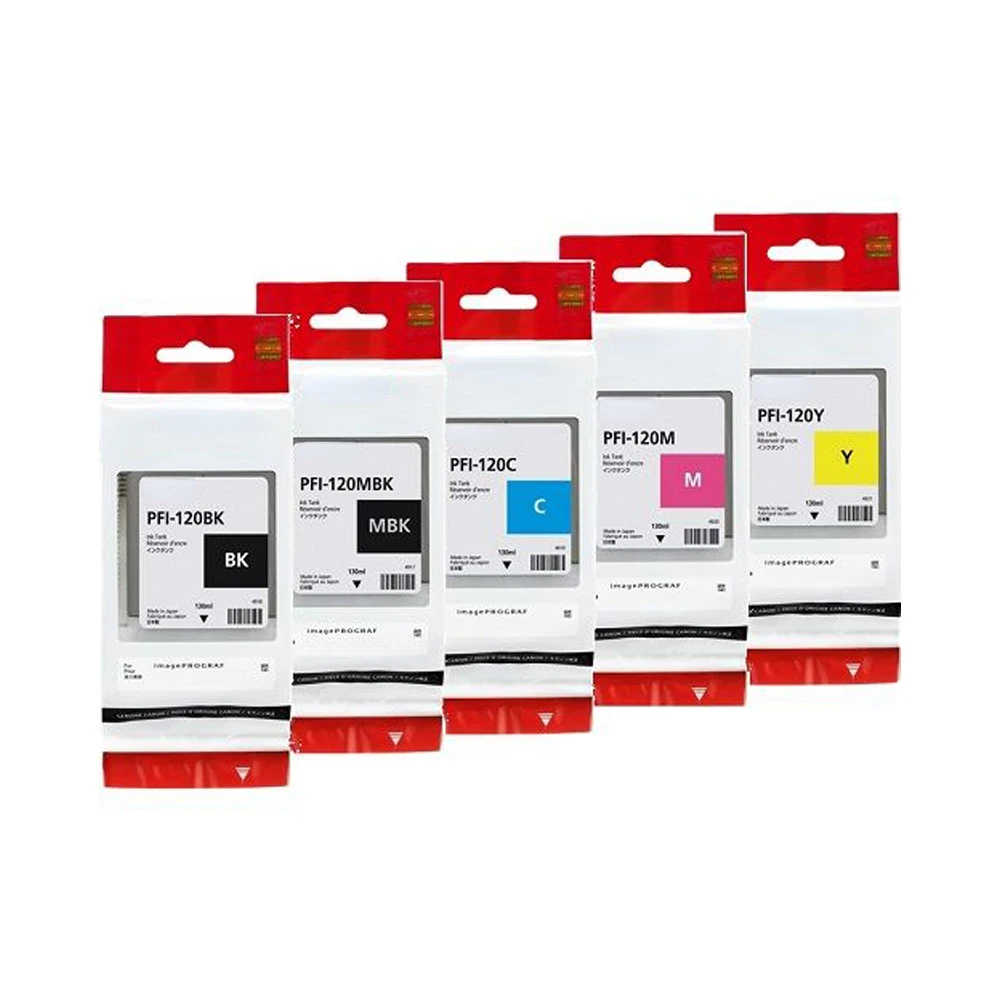 New For Canon PFI-120 PFI120 Ink Cartridge 130ML imagePROGRAF GP-200 GP-300 TM-200 TM-205 TM-250 TM-300 TM-305 TM-350