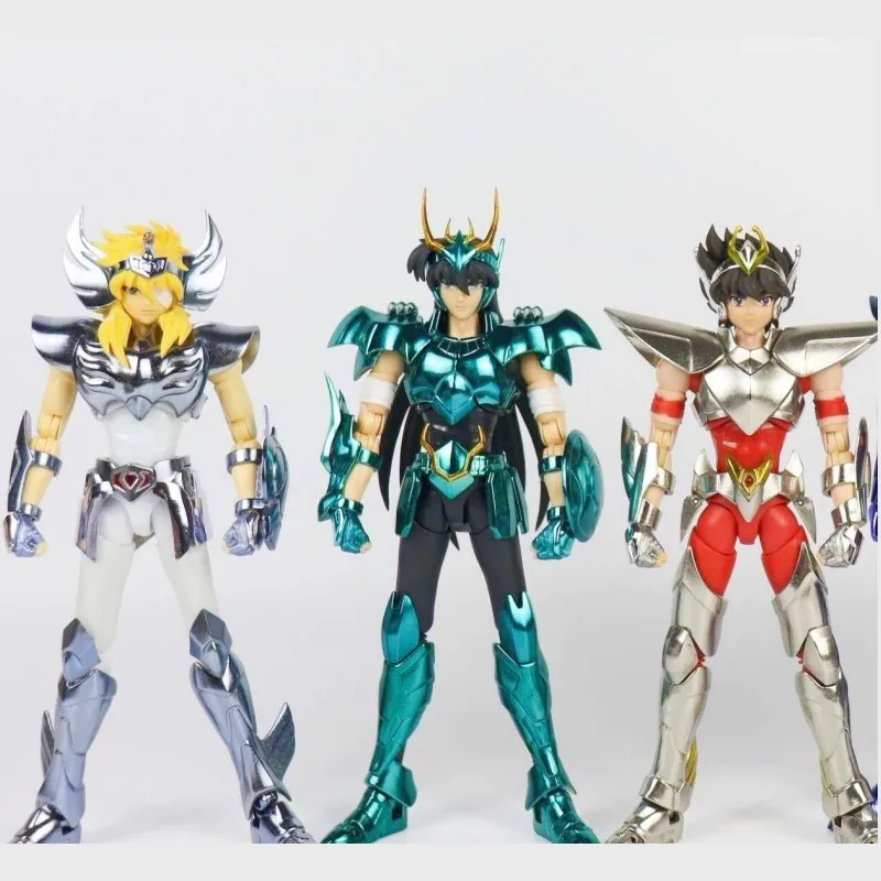 In-stock Great Toys Myth Cloth Ex Final Pegasus Seiya Dragon Shiryu Cygnus Hyoga V3 Action Figure Bronze Greattoy G T Model