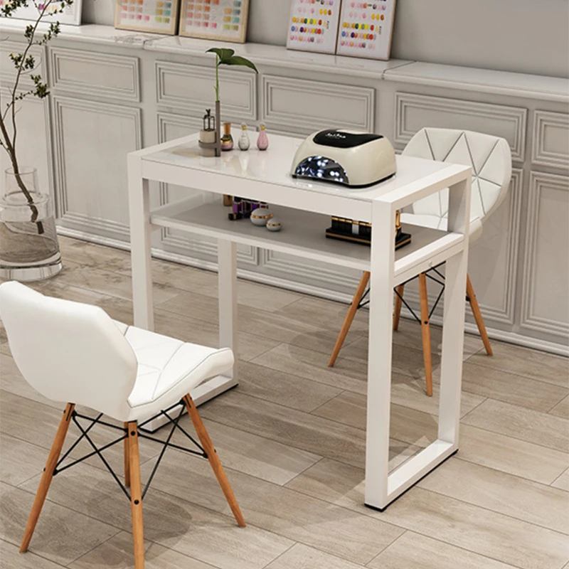 

Luxury Professional Nail Table Manicure Modern Simplicity Makeup Nail Table Northern Manicure Tafel Salon Furniture BL50NT