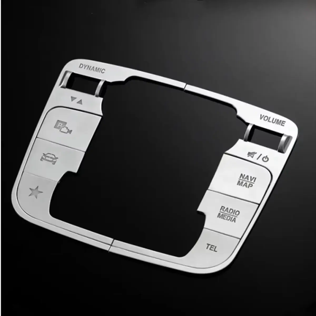 Super Sale Car Center Control Mouse Decorative Button Sticker Decorative Frame for Mercedes-Benz GLB220 GLA200 EQB GLE350