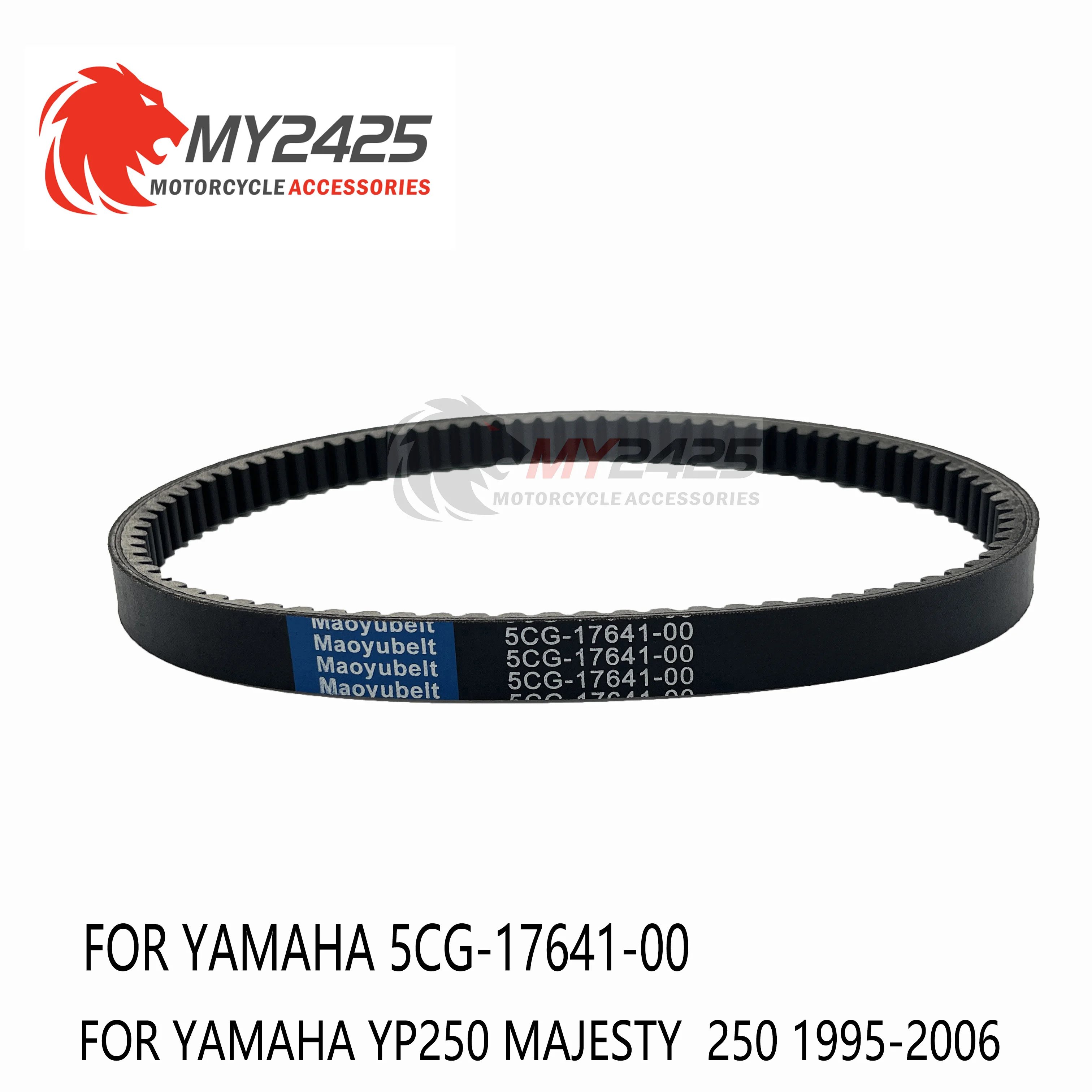 

Maoyubelt Drive Belt for Yamaha YP250 Majesty 250 1995-2006 5CG-17641-00 Transfer Belt Rubber Toothed Transmission Kevlar