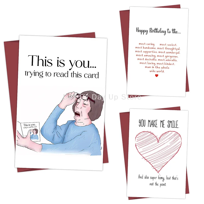 هدايا مضحكة لعيد الميلاد والذكرى السنوية لبطاقات عيد الحب المشاغب لصديقها والزوج والنساء والصديقة والزوجة والأزواج #4