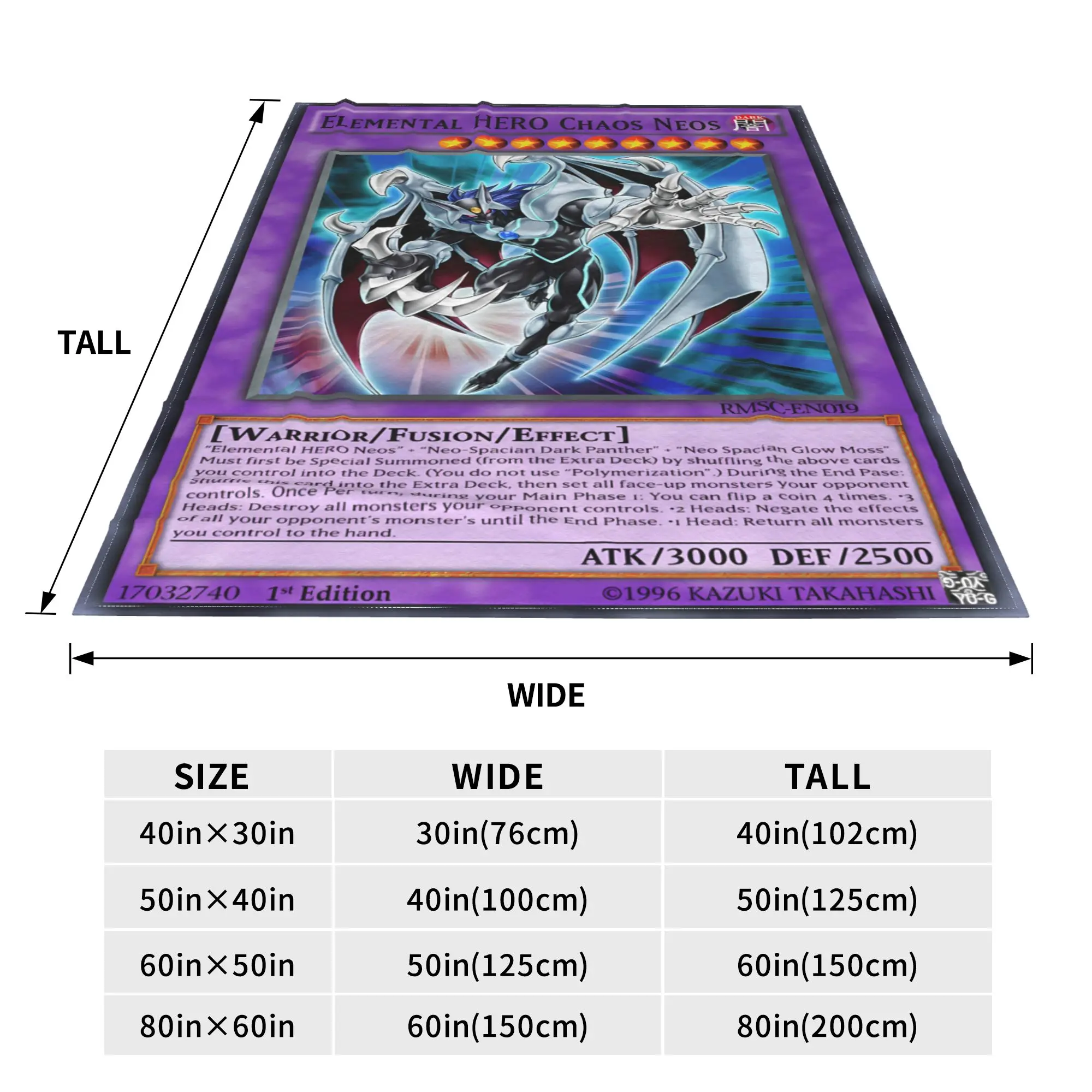 Yu-Gi-Oh Blanket Flannel E-Hero Chaos Neos Soft Plush Sofa Bed Throwing Japanese Hot Anime Blankets Kids and Adult Bedroom Decor