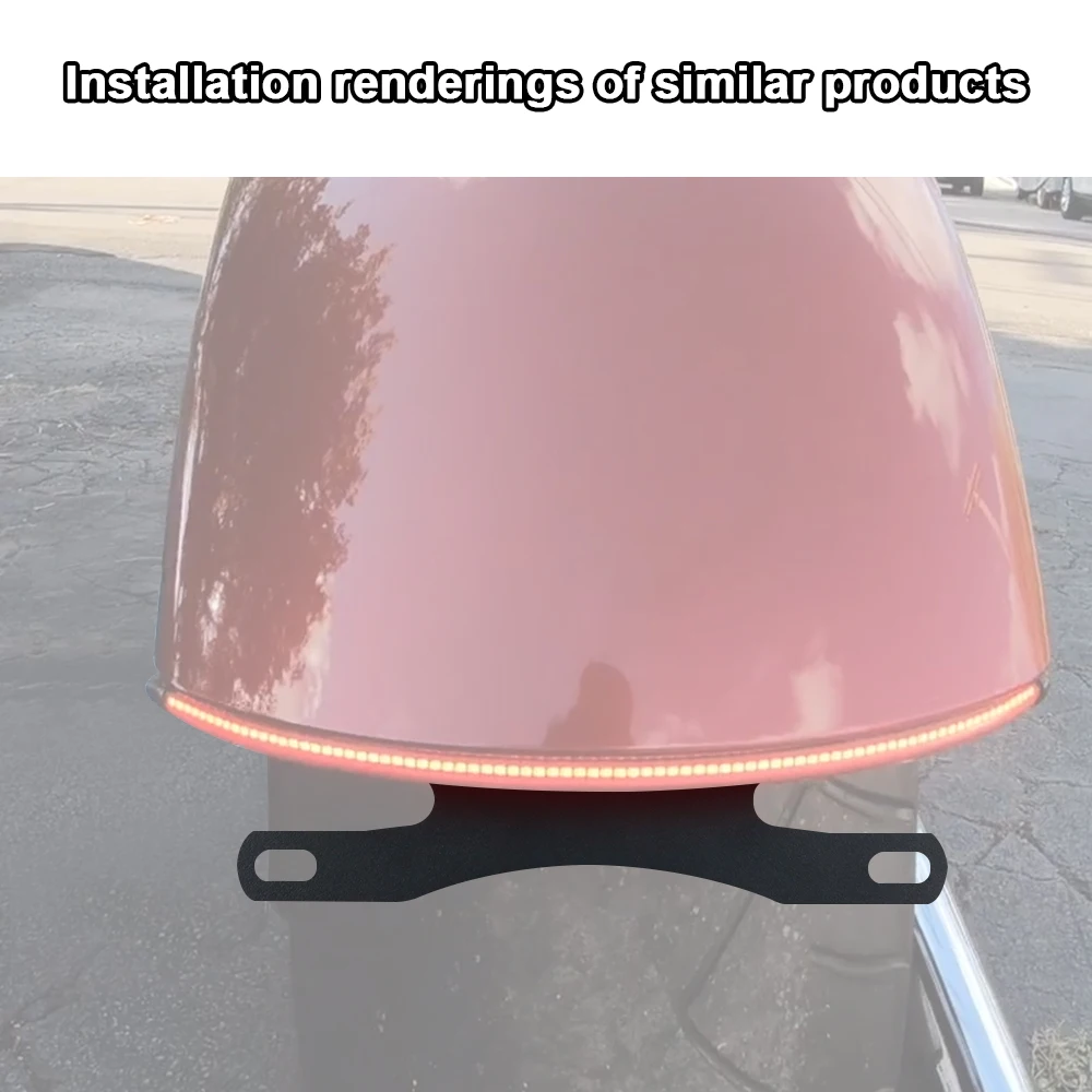 Motorcycle Rear Tail Tidy Fender Fit For Honda Fury VT1300CX 2010-2025 Eliminator Kit License Registration Plate Holder Bracket